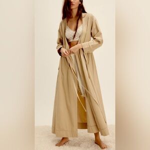 Elegant Cream Robe for Women